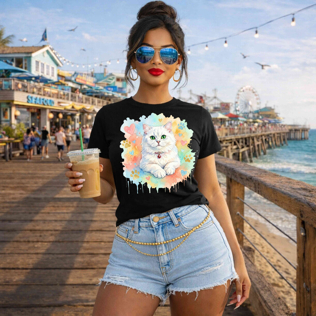 Funny Cat Mom Graphic Tee | Cat Lover Gift
