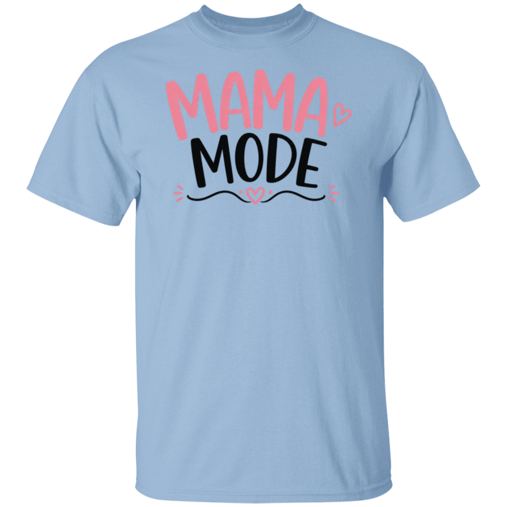 Mama Mode Always On shirt - Light Blue
