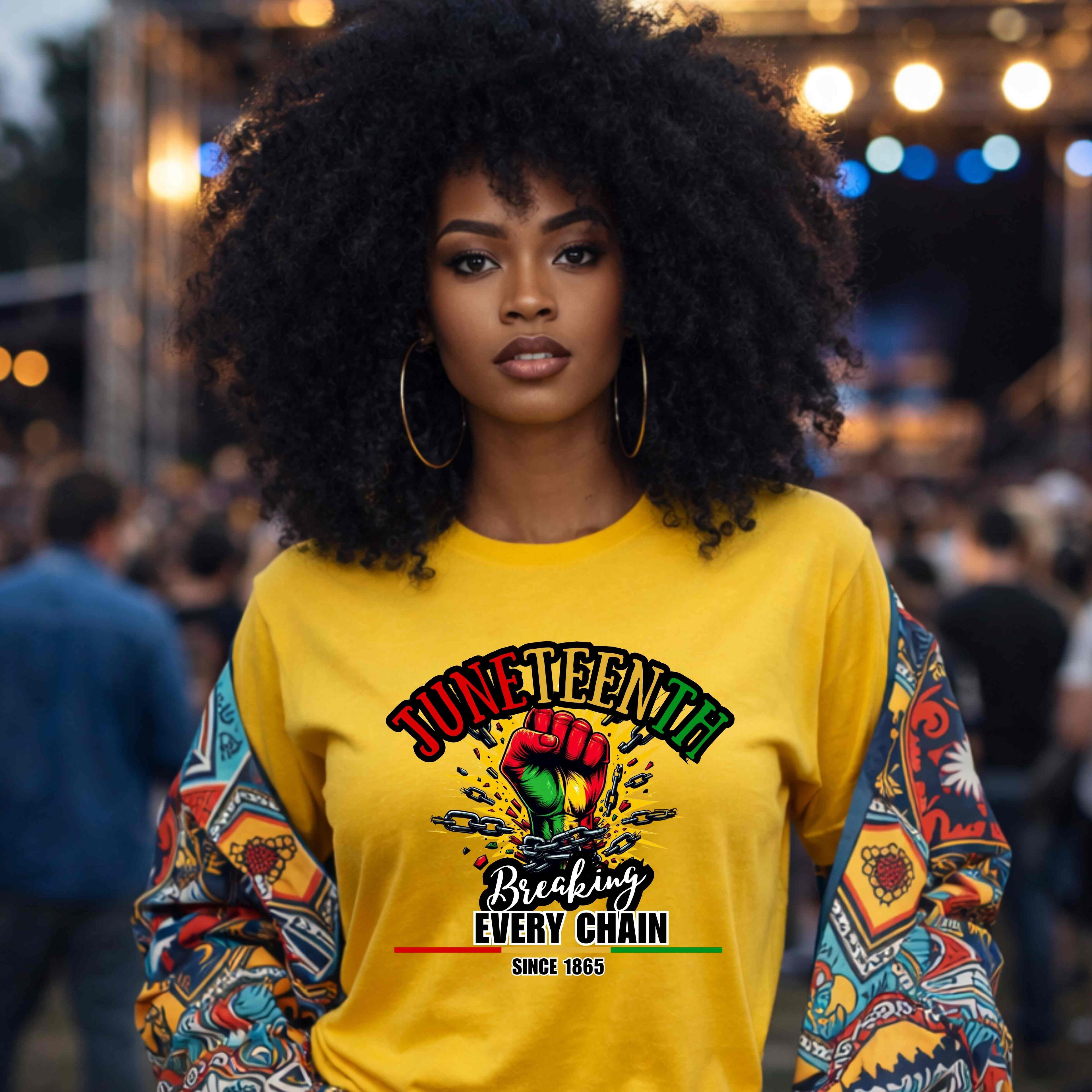 Juneteenth 2026 T-Shirt | Breaking Every Chain Since 1865