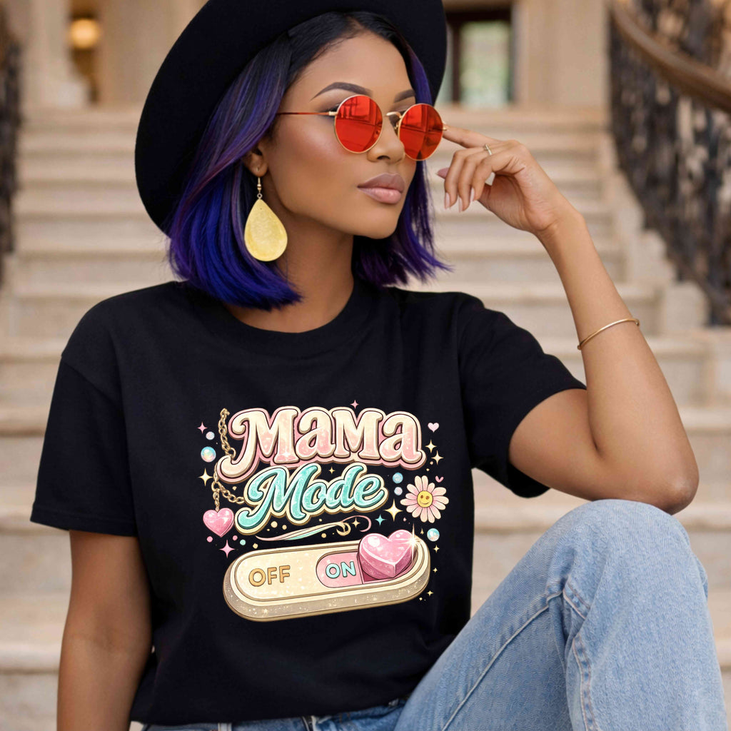 Mama Mode: Activated Graphic Tee | Coquette Mom Shirt | Gift for Mom